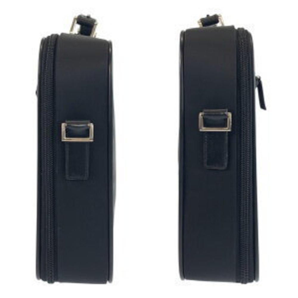 Prada Black Briefcase Triangular Bag Business Tes… - image 7